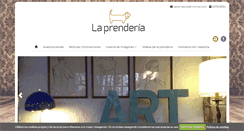 Desktop Screenshot of laprenderiazaragoza.com