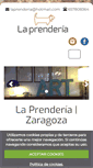 Mobile Screenshot of laprenderiazaragoza.com
